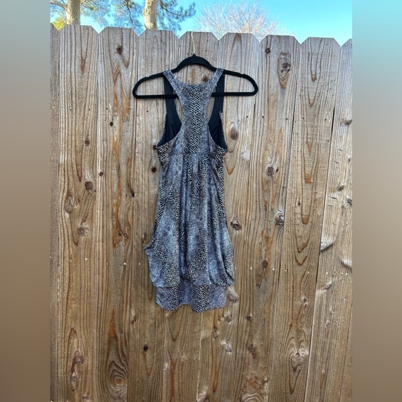 City studio black white beaded mini dress‎ size small snake y2k club party - Picture 6 of 8